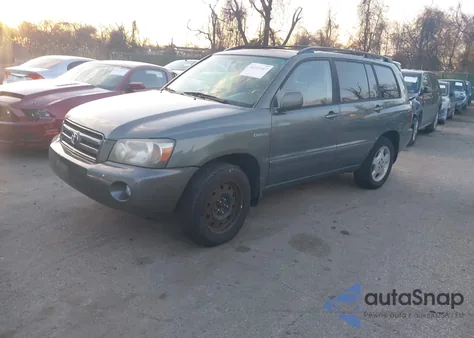 2004 Toyota Highlander Limited V6 из США, поврежденный, VIN JTEEP21A440052446